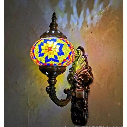 Retro Romantic Turkish Wall Lamp Tv Wall Balcony Corridor Cafe Wall Lights For Home Iluminacion Interior Hogar Bedroom Lights