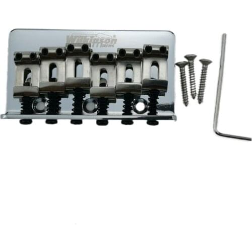 Retro style Fixed bridge Wilkinson 6 Strings Guitar Bridge