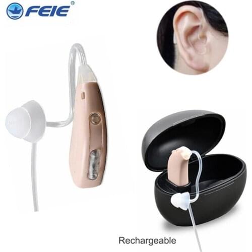 S-318 Hearing Aid Rechargeable Hearing Aids for Seniors Personal Sound Amplifier Adults Hearing Assist Device with Charging Base