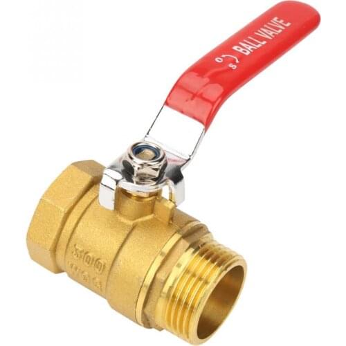 DN25/DN20/DN15 Level Handle Brass Pipe Ball Valve Male and Female Thread 1"BSP DN25 3/4"BSP DN20 1/2"BSP DN15