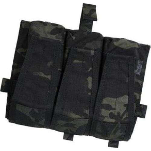 TMC3153-AOR1/MTP AVS vest special replacement front plate M.4 TRIPLE MAG Pouch Bag Multicam