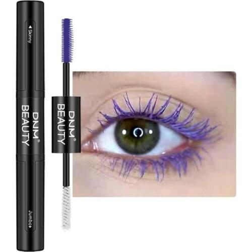 12 Color Mascara Eyelashes White Mascara Waterproof 4D Blue Mascara Lengthens Eyelashes Black Thick Eye Lashes Cosmetics