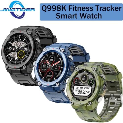 Outdoor Fitness Tracker Smart Watch Q998K Heart Rate Blood Pressure Sport Smartwatch For Men Women Swimming Deep Waterproof IP68