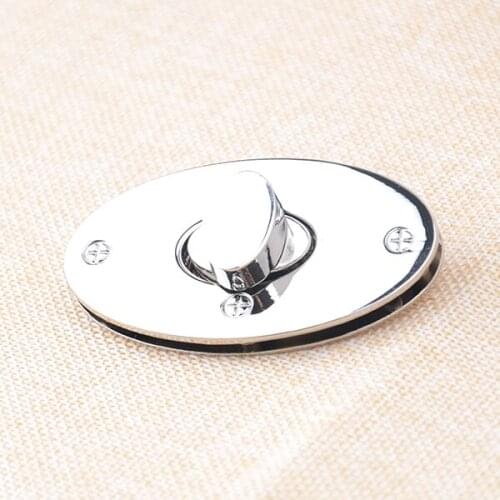 65mm x 38mm twist-locks Purse Flip Locks puse locks nickel