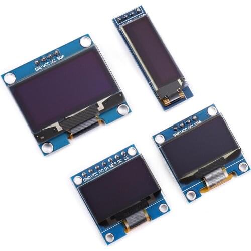 0.91" 0.96" 1.3" White/Blue/Yellow blue 0.96 inch OLED 7 / 4Pin 128X64 OLED Display Module 0.96" IIC I2C Communicate