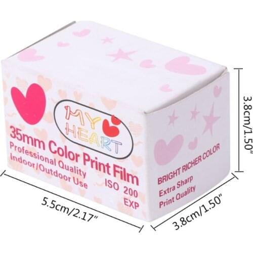 1 Pc 35mm Color Print Film 135 Format Camera Lomo Holga Dedicated ISO 200 20EXP