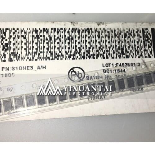 10PCS/LOT 50pcs/lot 100pcs/lot 1800pcs/lot Free Shipping! 100% New Original S1GHE3_A/H S1GHE3-A/H SG 68 DO214