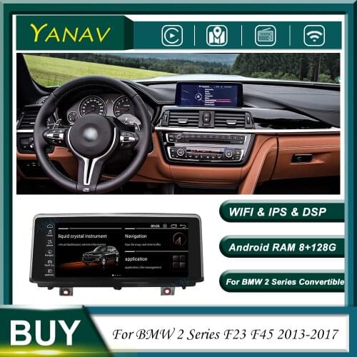 Android Carplay Car Radio For BMW 2 Series F23 D45 Convertible 2013-2017 GPS Navigation Stereo Receiver Video Multimedia Player