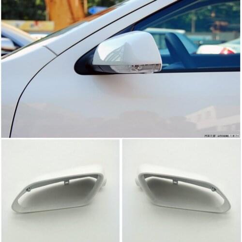 Apply to SKD Octavia 2007-2012 Polo 2006-2010 Outer reversing mirror shell Reflector cover white