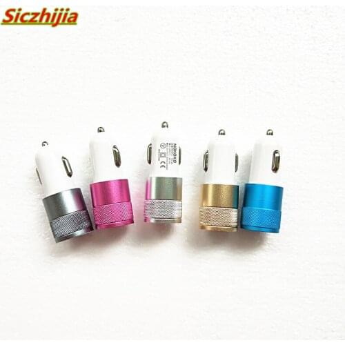 Dual USB2.1V small steel gun car charger for Subaru Forester Outback Legacy Impreza XV BRZ