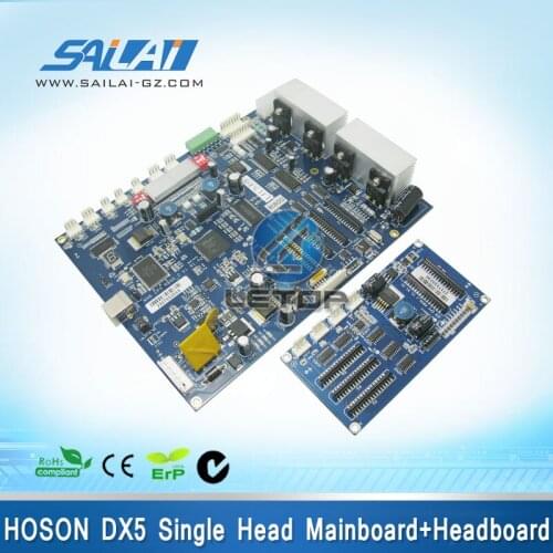Hot sale!a set! printer single main board headboard for dx5 head inkjet printer hoson