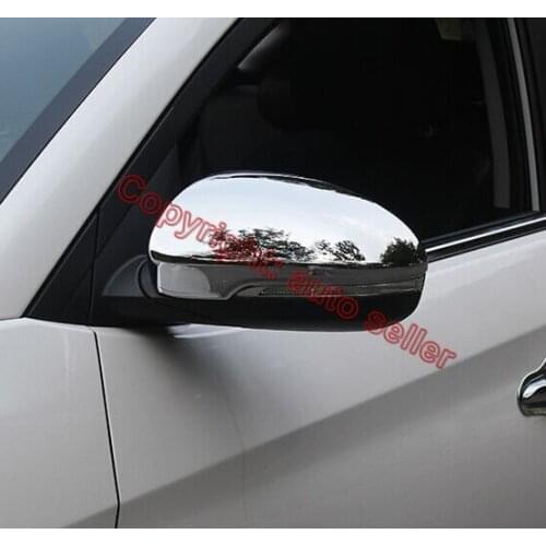 For Hyundai Tucson 2016-2018 ABS Chrome Side Mirror Cover Trim