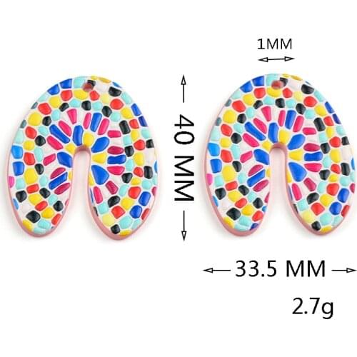 New Design 10Pcs/lot Jewelry Accessories Connectors DIY Pendant Jewelry Findings & Components Hand Made Charms Earrings Making