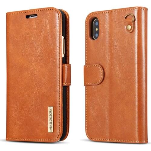 For iphone X / XS flip leather phone case