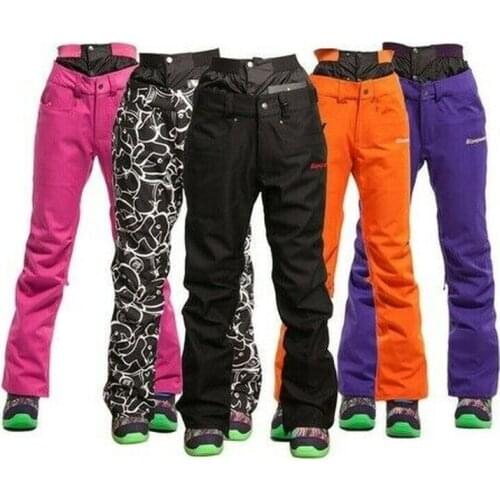 Mans Winter Pants Ski Suit Mountaineering Clothing Waterproof Outdoor Snowboard Clothing