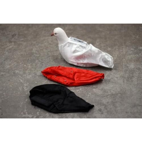 Single Hand Appearing Dove Pocket / One hand Dove Bag Magic Tricks Gimmick Props For Magician Stage Street Illusion Accessories