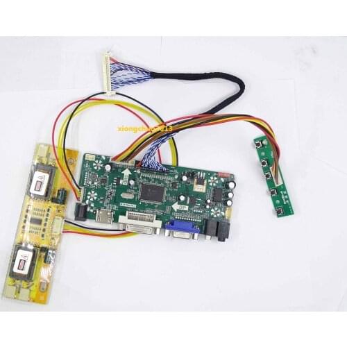 LCD DVI HDMI M.NT68676 Controller kit board For LM170E01 panel Screen Display 17" Monitor 1280*1024 VGA LCD 30pin
