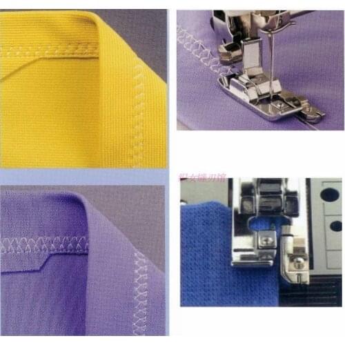 Side whipstitch G presser foot stretch fabric side whipstitch Household sewing machine side whipstitch presser foot
