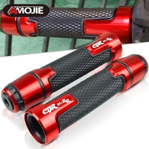 7/8" 22MM CNC Motorcycle handlebar grip handle bar Motorbike handlebar grips FOR HONDA CBR954RR Fireblade CBR 954RR 2002 - 2003