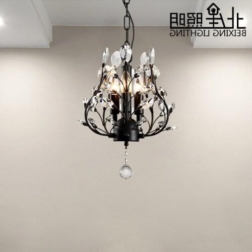 Modern Creative Led Crystal Lamp K9 Crystal Pendant Light Dining Room Living Room Hallway Crystal Light 220v/110v E14 luminaire