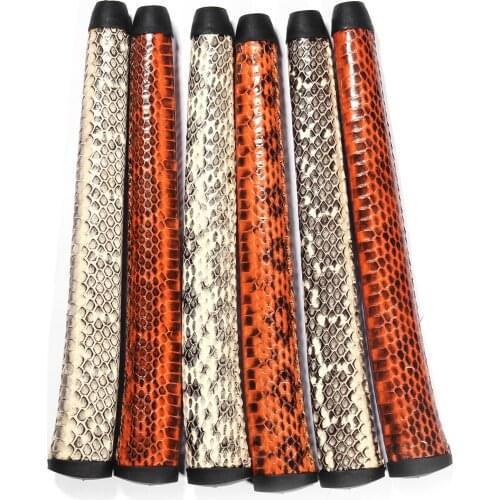 Snake Leather Midszie Size Golf Putter Grips Pure Handmade Leather Golf Grips