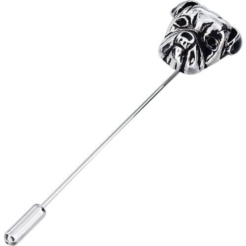 HAWSON Pug Dog Pins Brooches Cute Anime Lapel Pin Brooch for Kids Women Mens Clothing Bulldog