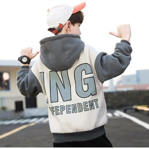 2020 Retail Spring Childrens Clothing Hooded Kids Boys Sweatshirts Casual Hoodie Top Long Sleeve Girls Cotton Hoodies 3-15 Y