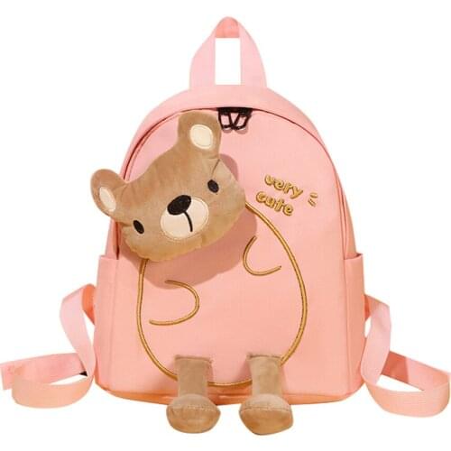 2021 Hot Sale Cartoon Bear Toddler Backpacks Kindergarten Schoolbag Kids Backpack Preschool School Bags for Girls Boys Mochilas