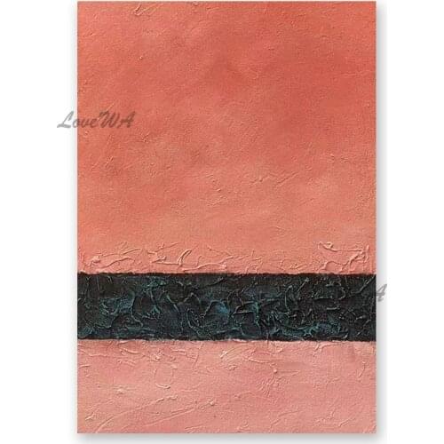 Free Shipping New Arrival Abstract Red Oil Painting Modern Living Room Decoration Canvas Paintings Artwork Unframed Wall Art