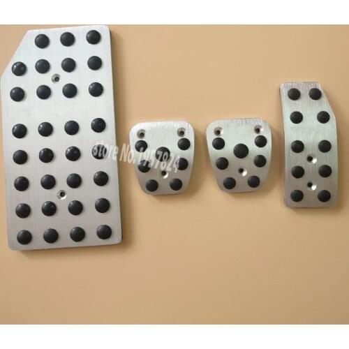 DEE Car Accessories For Honda CITY Fuel Brake Foot Rest Manual pedals Plate Non slip Accelerator brake MT pedal Pads pad cover