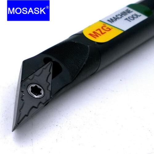 MOSASK SVXBR Holders 10 16 20 mm Boring Shank Bar VBMT Blade Holder Machining CNC Lathe Inner Hole Turning Toolholders