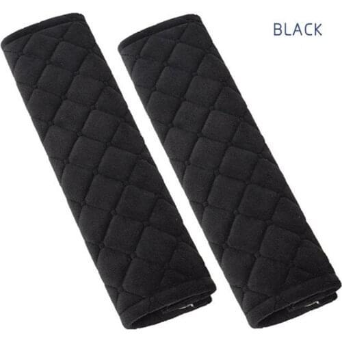 Soft Car Seat Belt Cover Universal Auto Seat Belt Covers Warm Plush Shoulder Cushion Protector Safety Belts Shoulder Protection