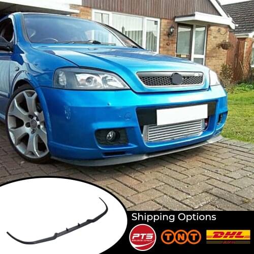 Opel Vauxhall Astra G MK4 4 98-05 CUPRA R FRONT SPOILER BUMPER LIP Euro Spoiler Lip Universal 3 pcs Body Kit