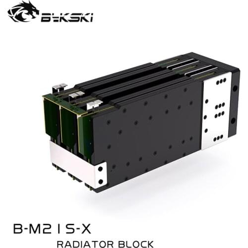 Bykski Water Block for M21S/M19 Rig Mining Machine Ant / Antminer / Miner Cooling Radiator B-M21S-X