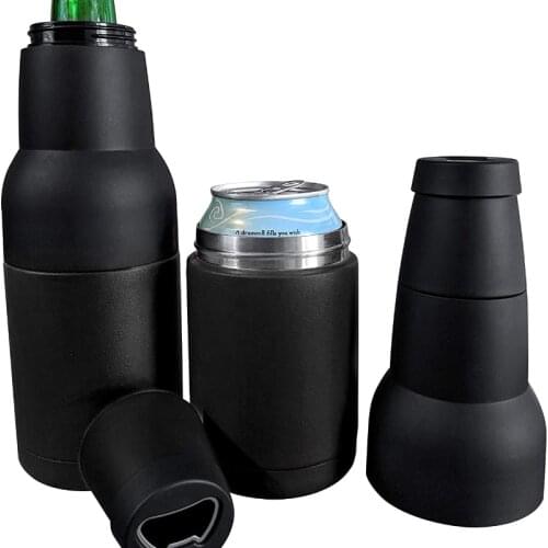 Bottle & Can Thermos ,Beer Cooler , Bottle Coozie Insulated to Keep Beer Cold