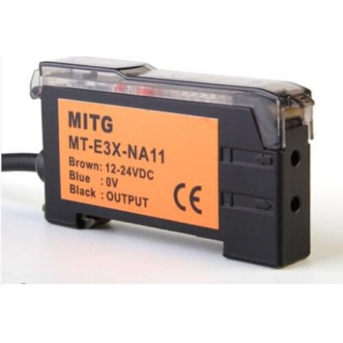 Fiber Optic Sensor E3X-NA11 Fiber Amplifier Diffuse Reflectance Photoelectric Switch Induction Switch Three Line NPN24V