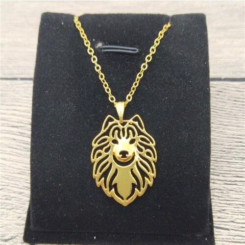 New Samoyed Necklace Trendy Style Samoyed Pendant Necklace Women Fashion Pet Dog Jewellery