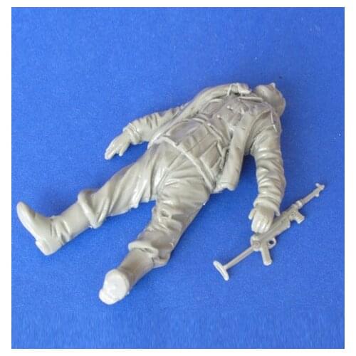 1/35 Dead soldier Military scene combination kit Figure soldiers GK Military theme of World War II WW2 WWII Uncoated No colour
