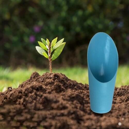 10Pcs Soil Spade Non-slip Eco-friendly Plastic Bonsai Plant Soil Shovel Cup for Flower