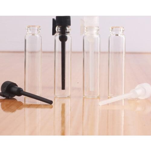 2000pcs 3ml Empty Mini Glass Perfume Small Sample Vials Perfume Bottle Laboratory Fragrance Test Tube Trial Bottle