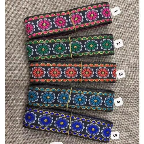 3.3cm nation style jacquard ribbon,XERY191202B