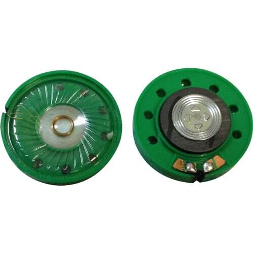 36mm Diameter Aluminum Shell Internal Magnet Speaker 16 Ohm 0.25W 2Pcs