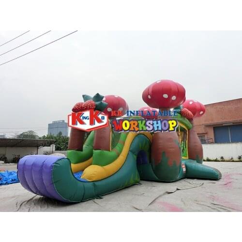 Mushroom slide trampoline combination Customized production of Chinas old manufacturers Trampoline Castle