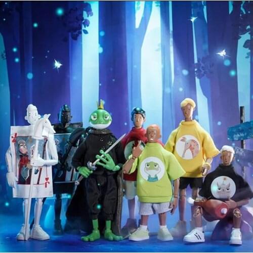 Anime COME4ARTS Charlie Fantasy Adventure Figures Blind Box Guess Bag Toys Doll Cute Figure Desktop Ornaments Gift Collection