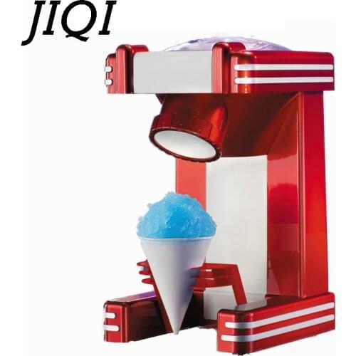 Electric Ice Crusher Shredding Snow Cone Drink Slushy Maker Automatic Smoothies Shaver Breaking Block Shaving Machine Grinder EU