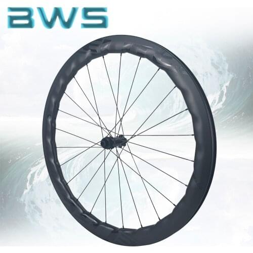 ELITEWHEELS BWS Road Disc Carbon Wheels RD12 Center Lock Ceramic Bearing New Arrival 50mm Depth Wheelset For Cyclocross Cycling