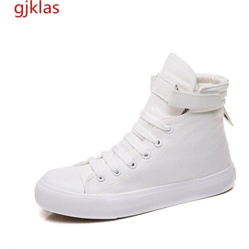 Unisex High Top Sneakers Canvas Shoes Men Original Casuales Sport Vulcanize Shoes for Men Sneakers Fashion Black White Shoes