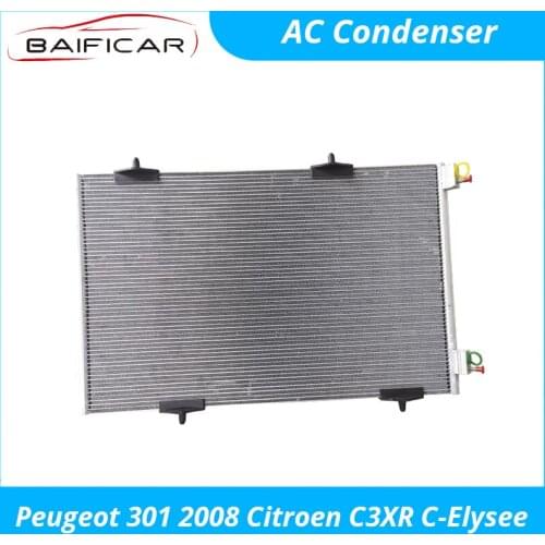 Baificar Brand New Genuine Air Conditioner Condenser AC Radiator Conditioning Heat For Peugeot 301 2008 Citroen C3XR C-Elysee