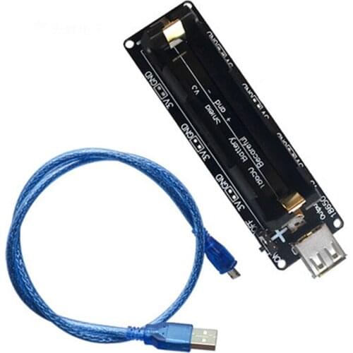 1set 18650 battery seat V3 development board compatible with raspberry PI 3 overcharge protection 5V