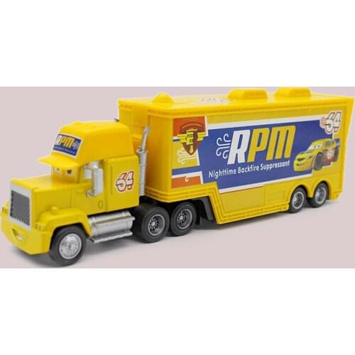 Disney Pixar Cars No.64 Mark Truck Rpm 1:55 Diecast Metal Alloy And Plastic Modle Car Toys Gifts For Children